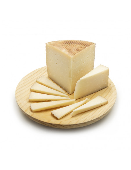 Queso curado de leche cruda